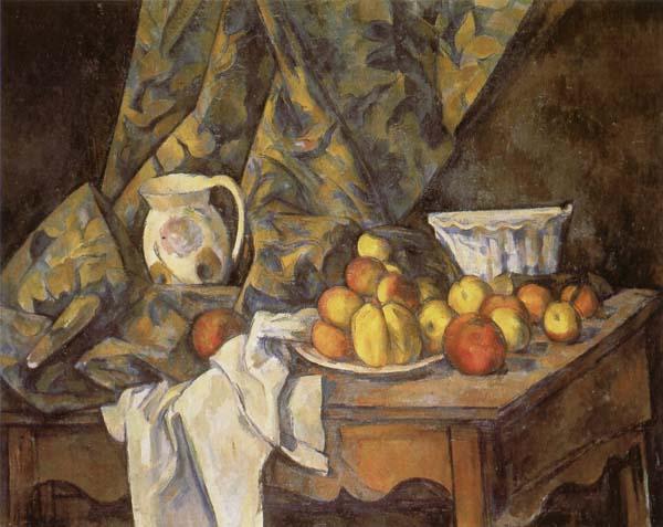 Paul Cezanne Still Life with Apples and Peaches Sweden oil painting art